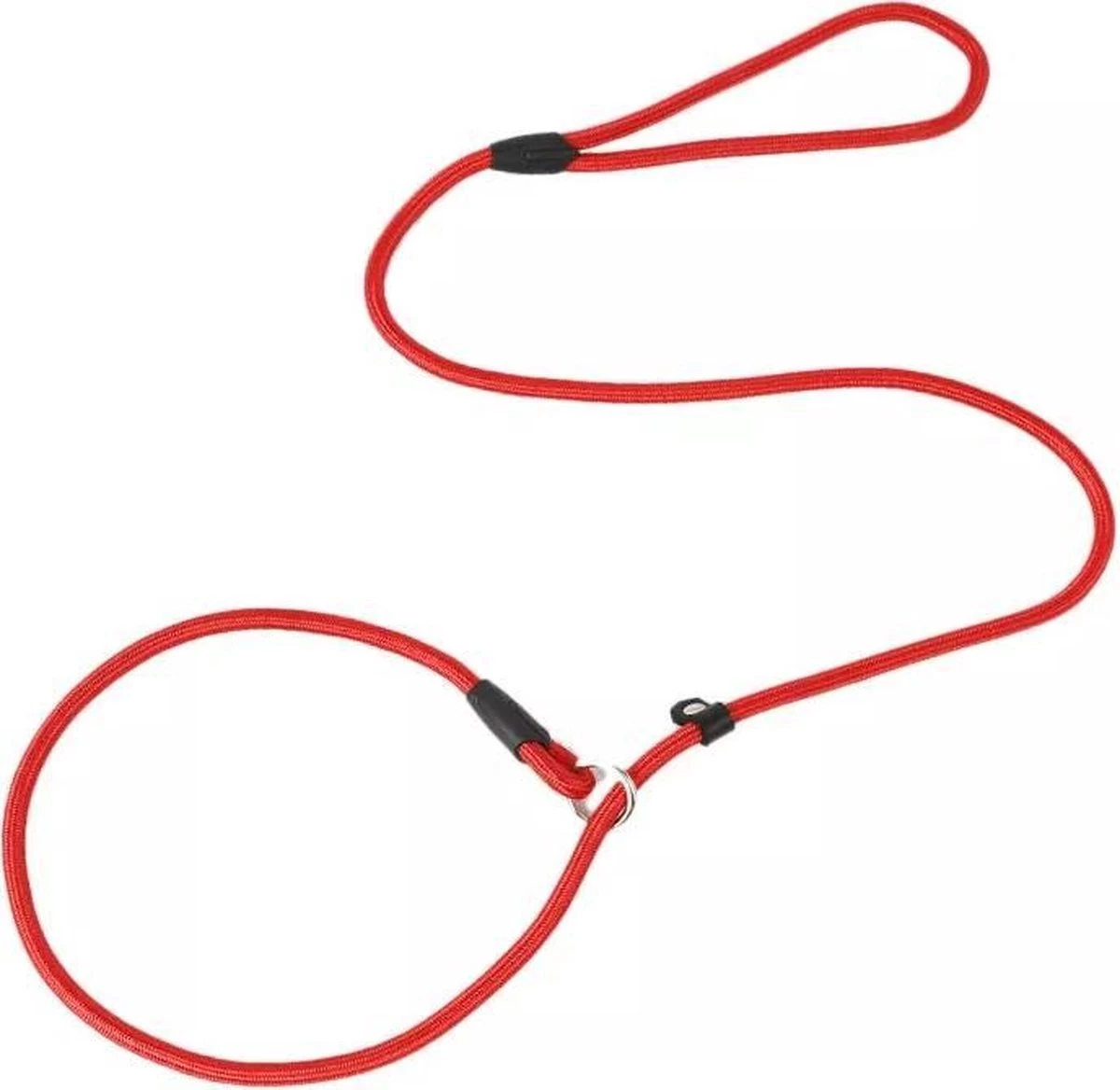 LOUZIR Cesar Millan Sliplijn Met Stop - Hondenriem - Rood - 130 Cm - Afbeelding 12