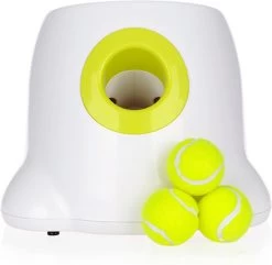 LARMA Automatische Ballenwerper Hond - Ballenschieter Hond - Hondenspeelgoed - Honden Speelgoed Intelligentie - Inclusief 3 Tennisballen