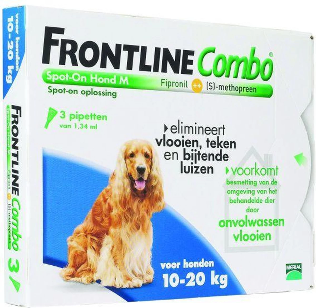 Frontline Combo - M: Van 10 Tot 20 Kg - Anti Vlooienmiddel En Tekenmiddel - Hond - 3 Pipetten - Afbeelding 12