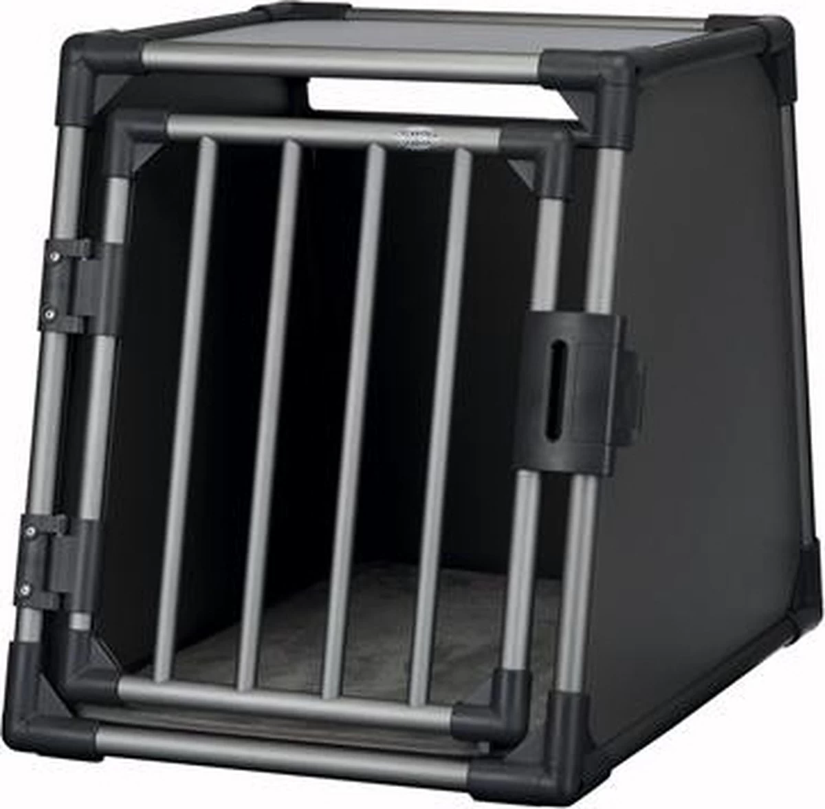 Trixie Vervoersbox Aluminium Grafiet - S 61X48X56 CM - Afbeelding 4