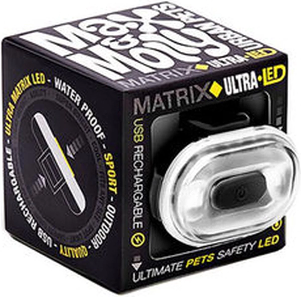 Max & Molly Matrix Ultra Led Honden Veiligheidslicht - Dierenlampje - Zwart - Afbeelding 8
