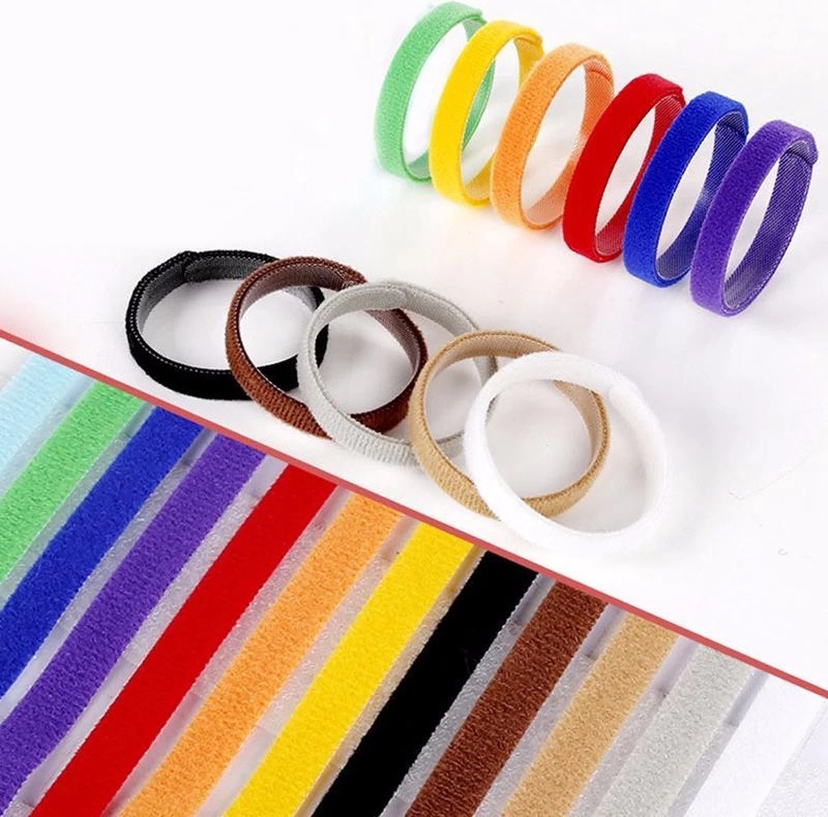 Puppy ID Bandjes - Identificatie Halsbanden - 12-pack - One Size - Riem - Honden - Katten - Kitten