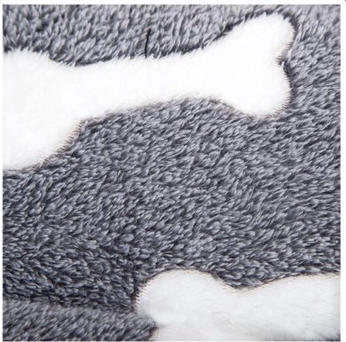 Nobleza Benchkussen - Dierenkussen - Hondenkussen - Kattenkussen - Benchmat - Dierenmat - Hondenmat - Kattenmat - Grijs - Maat S - Afbeelding 3