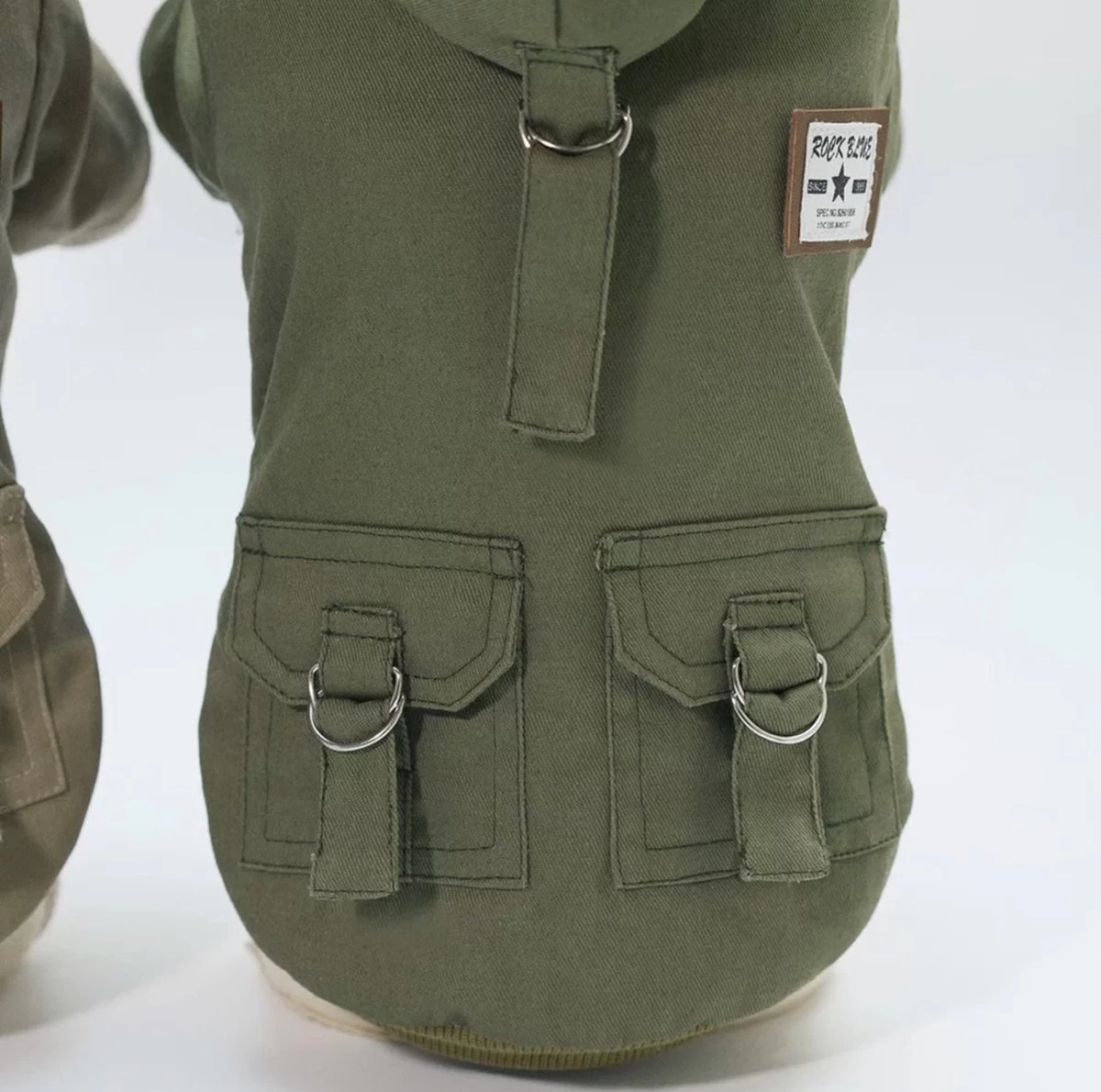 Db Hondenjas - Hondenkleding - Winterjas Hond - Gevoerd - Jassen - Winterkleding - Hondentrui - Hond - Groen - Afbeelding 6