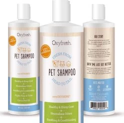 Oxyfresh Pets Hondenshampoo & Kattenshampoo - 237ml - Diervriendelijke Shampoo Voor Honden En Katten Zonder Irriterende Bestanddelen