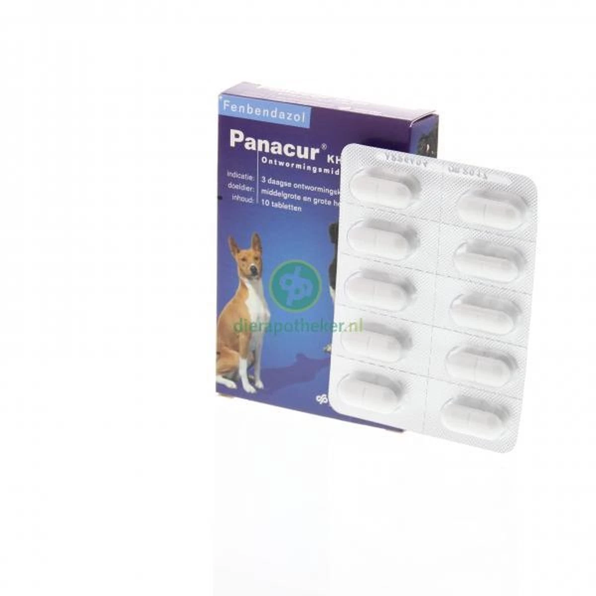 Panacur Ontworming - Middelgroot En Grote Hond - 10 Tabletten - Afbeelding 2