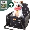 Luxe Autostoel Hond – Opvouwbare Hondenmand Auto – Reisbench Hond – Automand Hond -Hondenstoel Pootjesprint