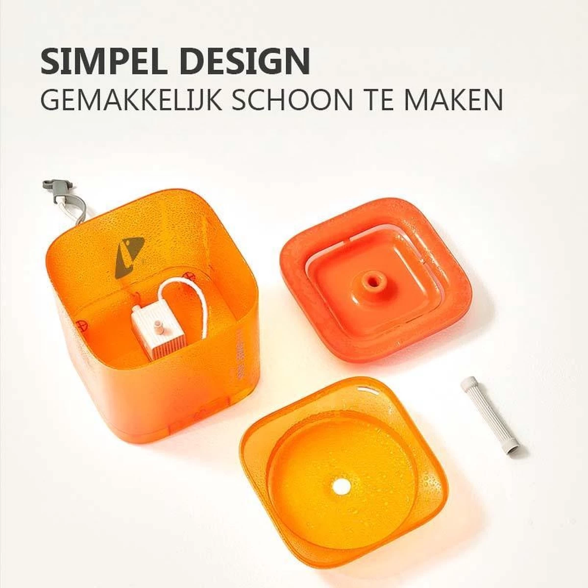 PETKIT® Eversweet SOLO + Element SOLO ZWART – Drinkfontein Kat – Automatische Voerbak Kat – Met App - Afbeelding 8