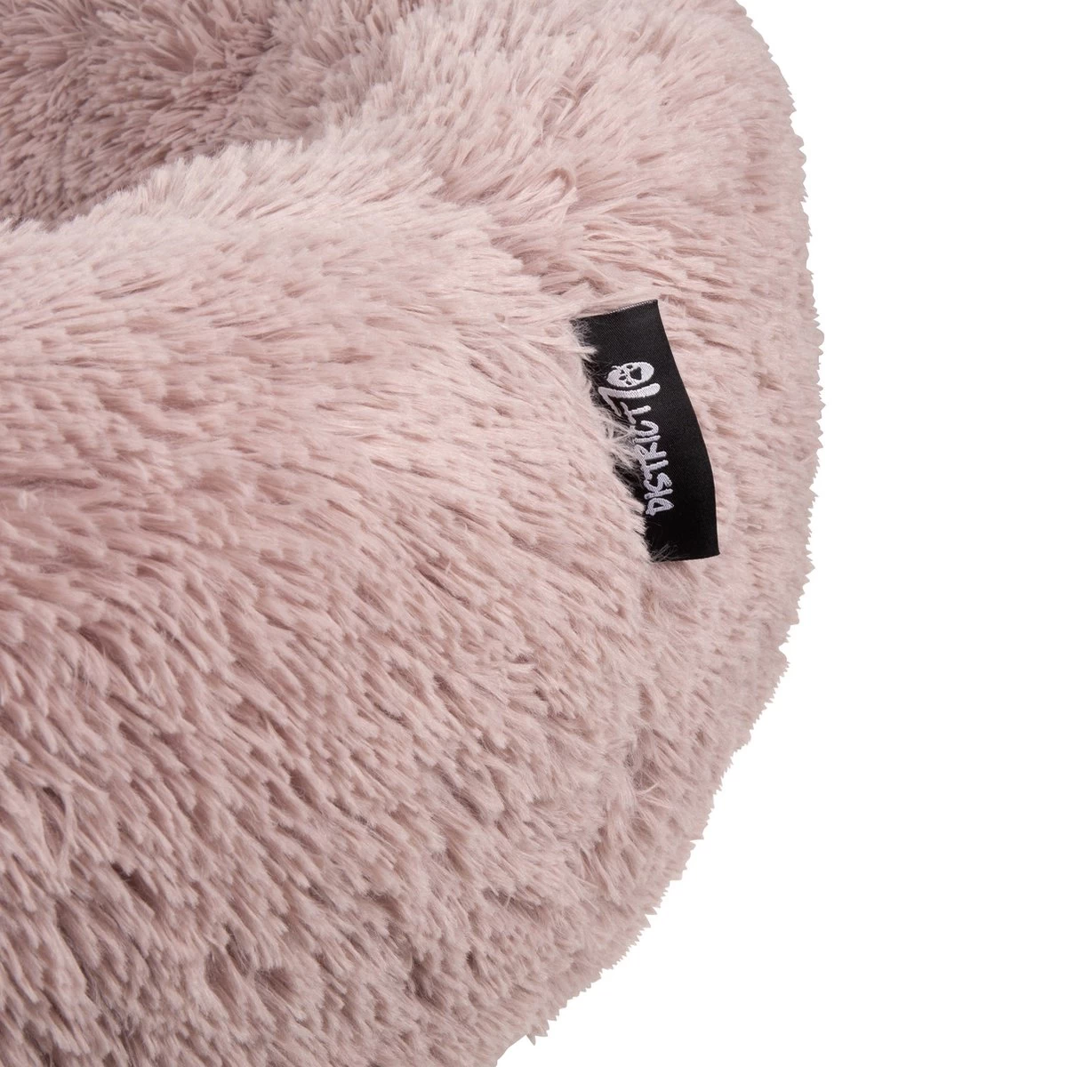 District 70 FUZZ - Hondenmand Comfortabel En Zacht Pluche - Zand, Oudroze, Donkergrijs En Lichtgrijs In S/M/L/XL - Maat: Medium, Kleur: Zand - Afbeelding 16