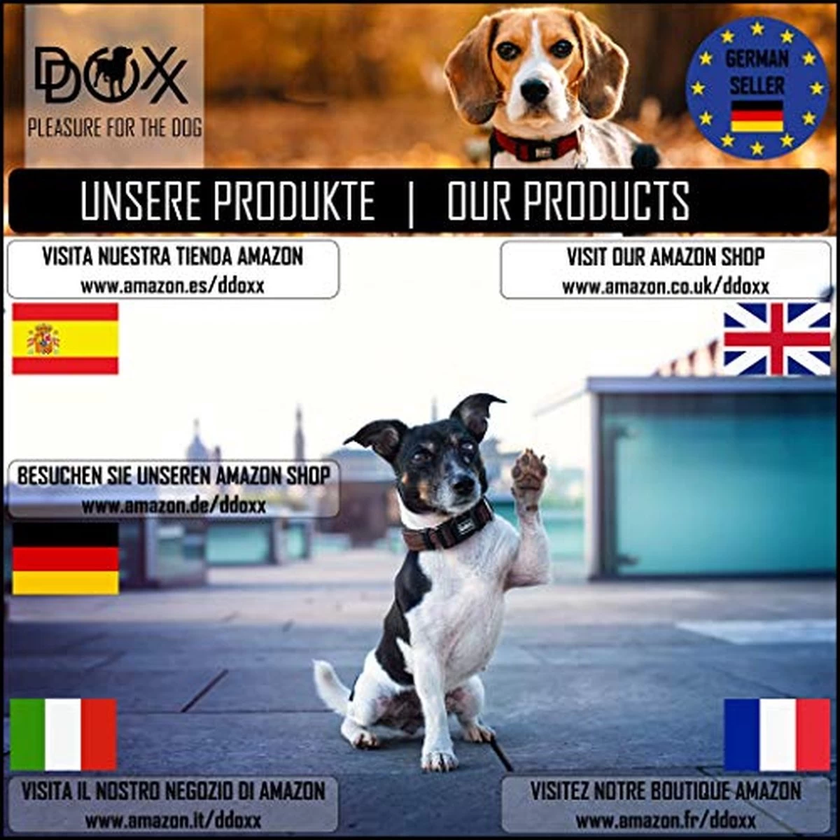 DDOXX Hondenharnas, Reflecterend, Verstelbaar, Breakaway | Borstharnas Voor Klein, Middelgroot | Hondenharnas Hond Kat Puppy Auto | Kattenharnas Puppy Harnas | Roze Roze, S - Afbeelding 10