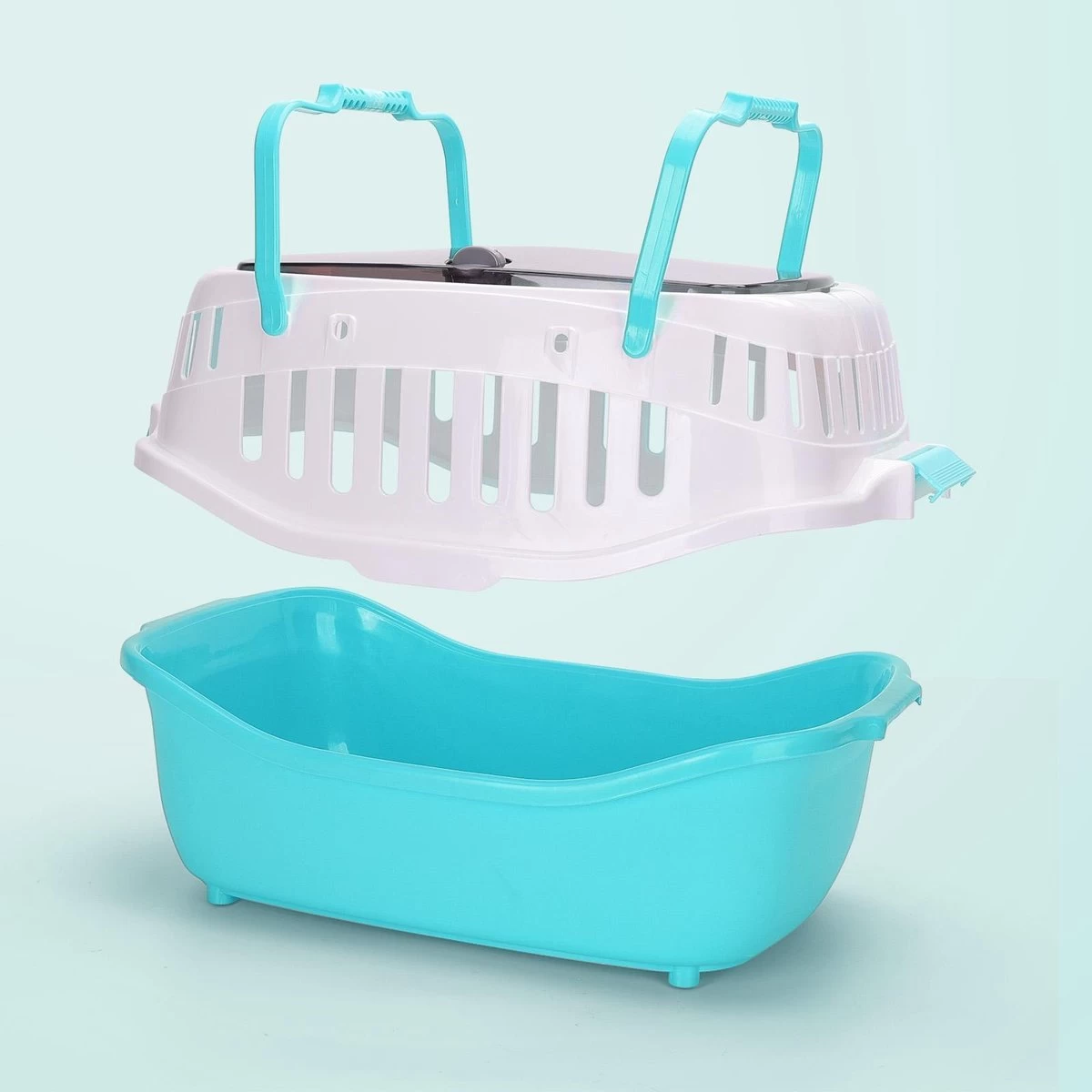 Nobleza 41WSI - Reisbench - Reismand - Transportbox - 58 X 40 X 42.5 Cm - Blauw - Afbeelding 2