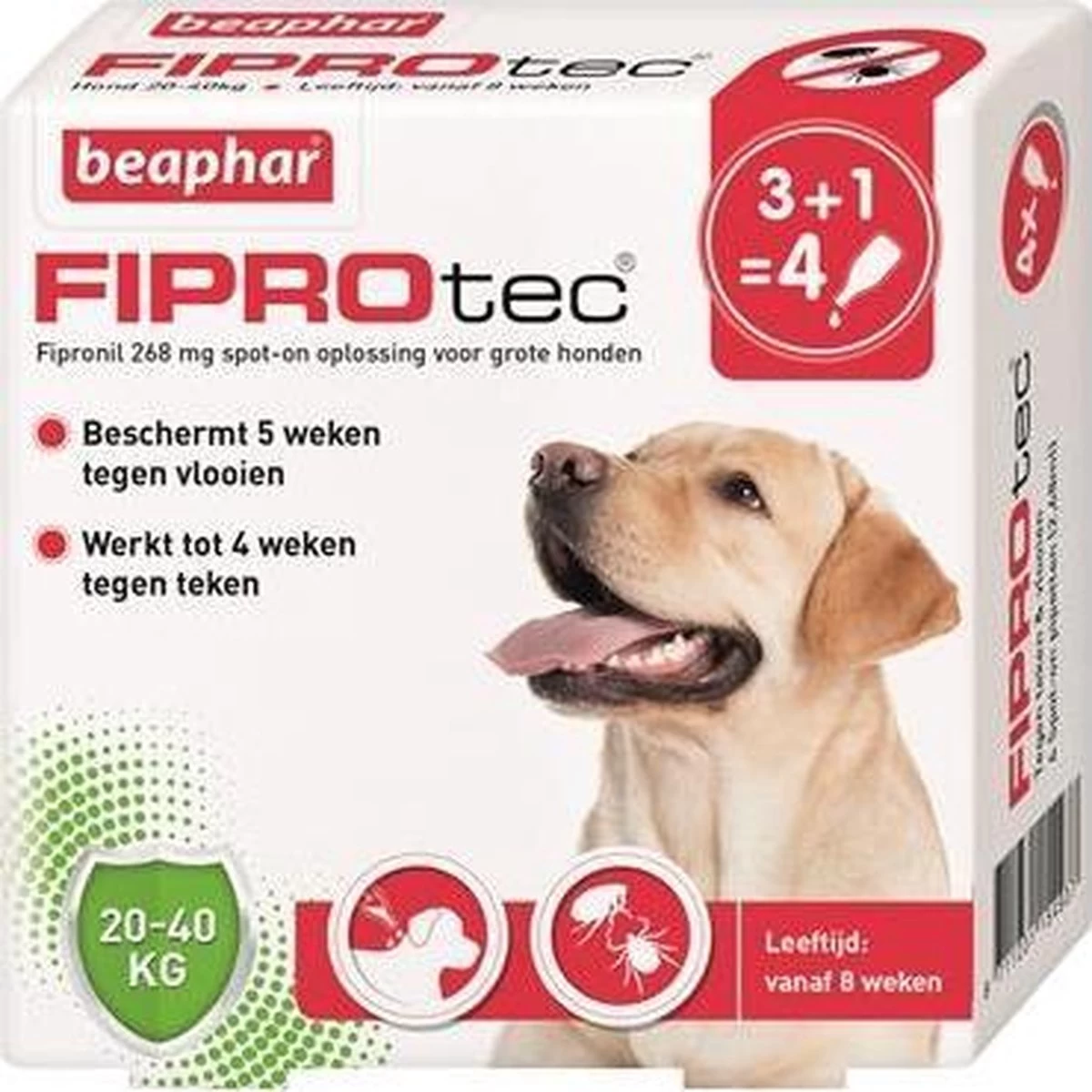 Beaphar Fiprotec Vlooien- En Tekenmiddel Hond 10-20 Kg - 4 Pipetten - Afbeelding 9