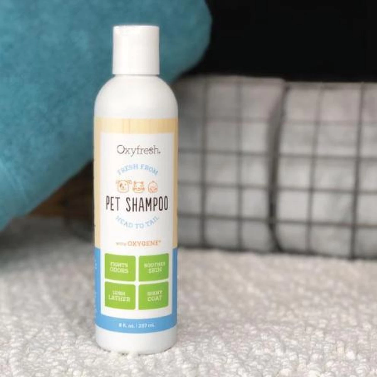 Oxyfresh Pets Hondenshampoo & Kattenshampoo - 237ml - Diervriendelijke Shampoo Voor Honden En Katten Zonder Irriterende Bestanddelen - Afbeelding 2