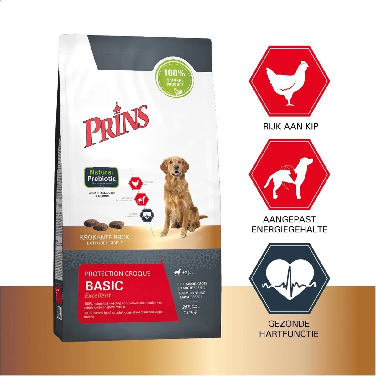 Prins Protection Croque Basic Excellent - Hondenvoer - 10 Kg - Afbeelding 2