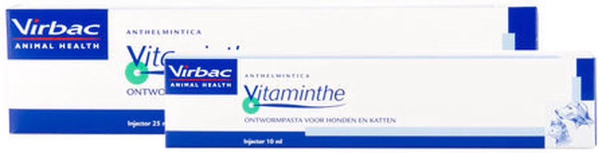 Virbac Vitaminthe Ontwormingspasta - Hond & Kat - 25 Ml - Afbeelding 2