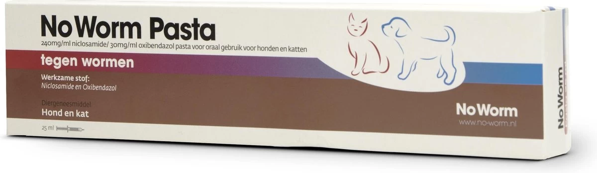 Exil No Worm Pasta - Hond En Kat - Ontworming - 25 Ml - Afbeelding 2