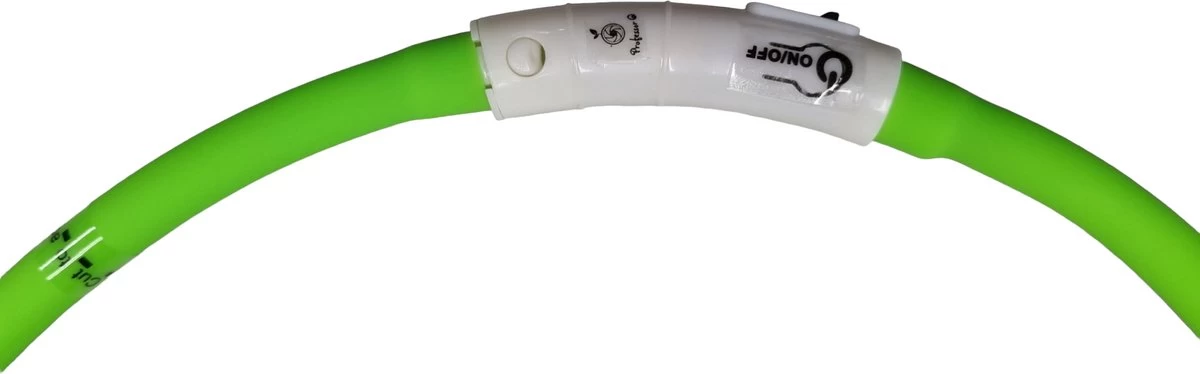 Groene LED Halsband Voor Honden Medium / Groen Verlichte Halsband / Lichtgevende Halsband Hond / Diverse Formaten Beschikaar! Oplaadbaar Via USB / USB Halsband LED - Afbeelding 9