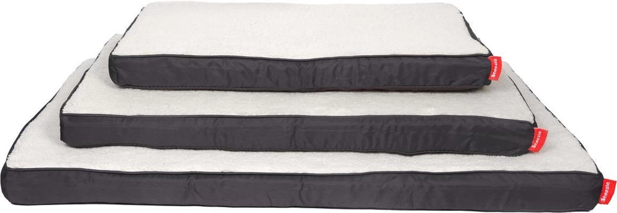 Snoozle Orthopedische Hondenmand - Zacht En Luxe Hondenkussen - Hondenbed - Wasbaar - Hondenmanden - L - 91cm - Grijs - Afbeelding 6