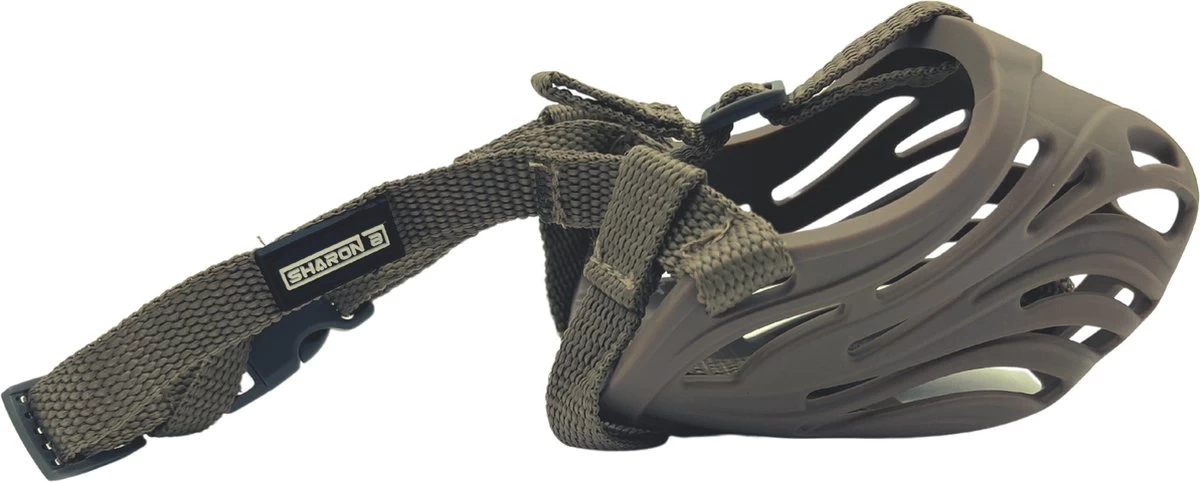 XtraSafe Muilkorf Voor Kleine Honden - Beige - Maat 4 - Verstelbaar - Afbeelding 2