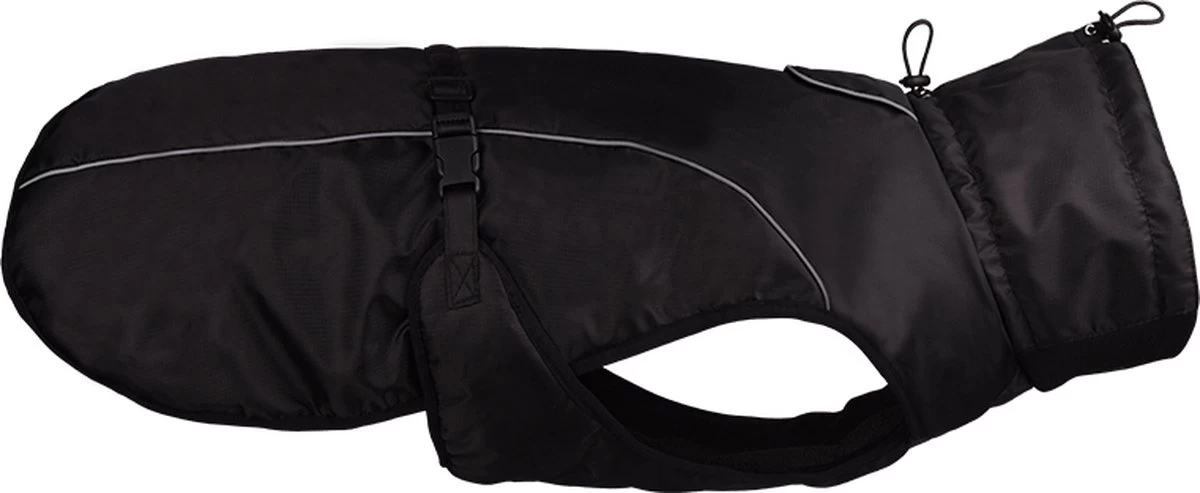 Warme Hondenjas Waterproof Zwart Geschikt Voor Grotere Honden Maat 3XL