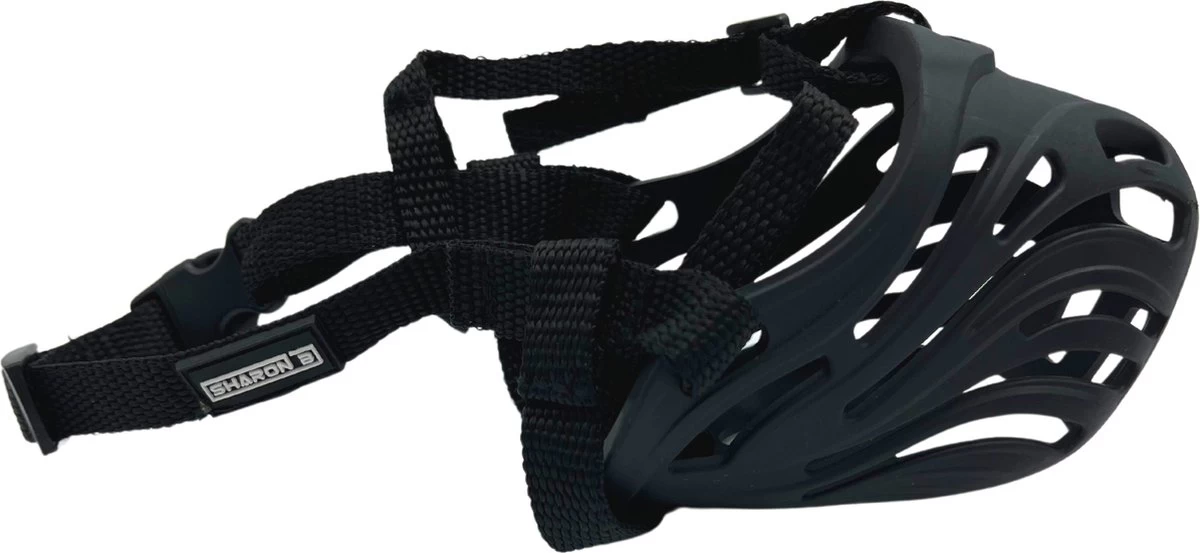 XtraSafe Muilkorf Voor Kleine Honden - Zwart - Maat 4 - Comfortabel - Afbeelding 8