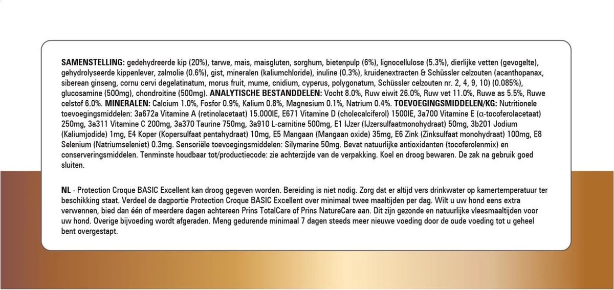 Prins Protection Croque Basic Excellent - Hondenvoer - 10 Kg - Afbeelding 5