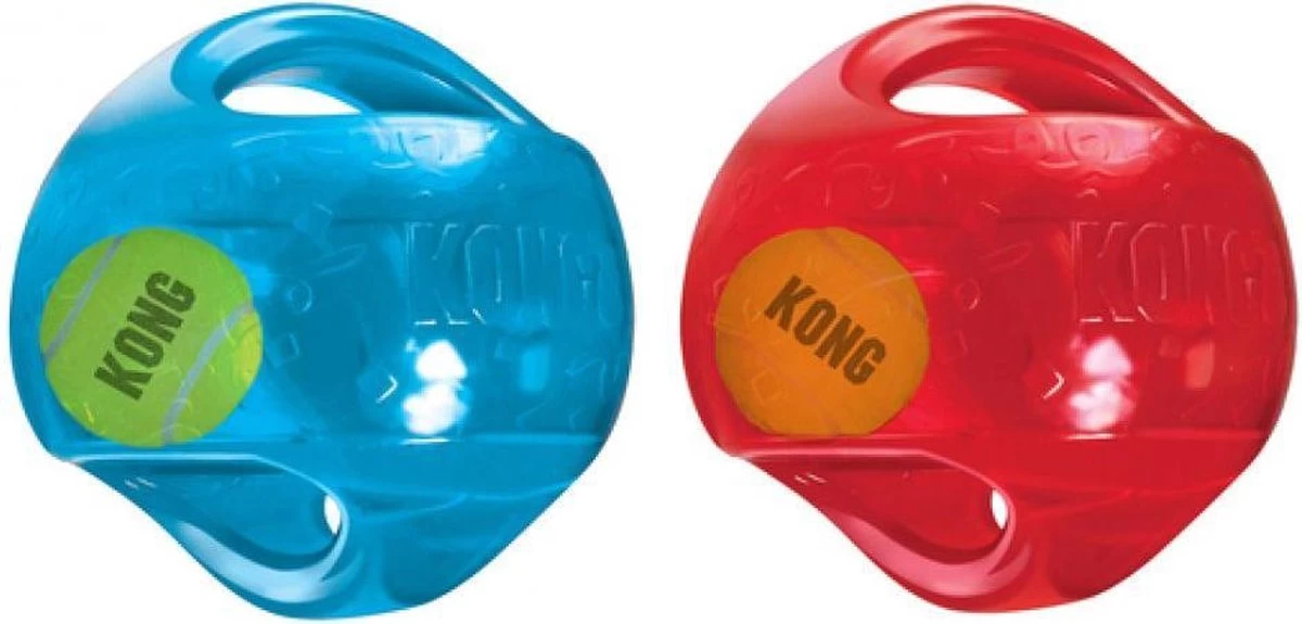 Kong Jumbler Ball - Assorti - M/L - Hondenspeelgoed - Ø14 Cm - Afbeelding 2
