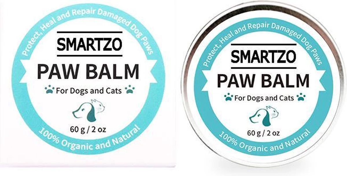 Poot Balsem – Neus Balsem - Huisdieren – Dieren – Poot Verzorging / Neus Verzorging – Verzorging Droge En Gebarsten Poten – Snelwerkende Formule - Hydraterend – Bio Balm - Potenbalsem - Neusbalsem - 60 Gram - Afbeelding 2