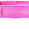 Lichtgevende Halsband LED Maat XS 28 - 38 Cm USB Oplaadbaar Hondenhalsband Puppy Riem - Roze Hond Dog Kat Kitten Cat - Dutchwide