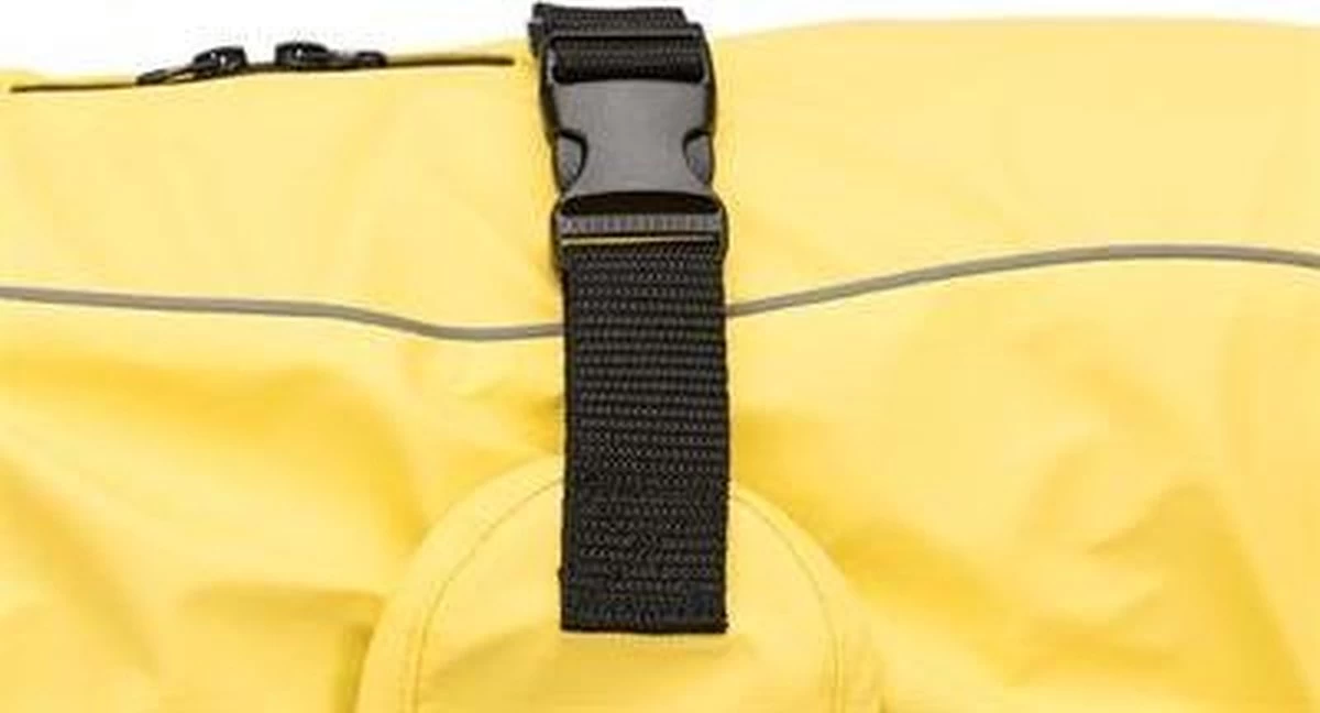 Trixie Regenjas Hond Vimy Geel (RUG 35 CM BUIK 34-46 CM) - Afbeelding 5