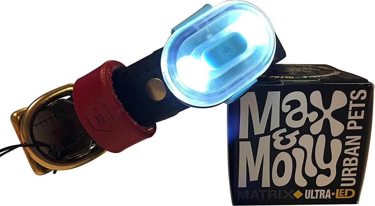 Max & Molly Matrix Ultra Led Honden Veiligheidslicht - Dierenlampje - Zwart - Afbeelding 7