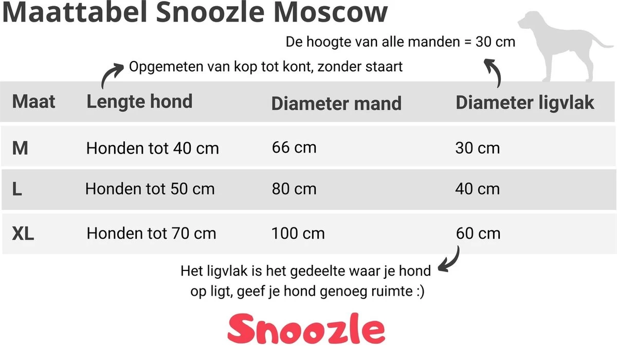 Snoozle Orthopedische Hondenmand - Zacht En Luxe Hondenkussen - Hondenbed - Wasbaar - Hondenmanden - 66cm - Lichtgrijs - Afbeelding 5