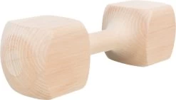 Trixie Houten Apporteerblok Gehoekt 400 Gr