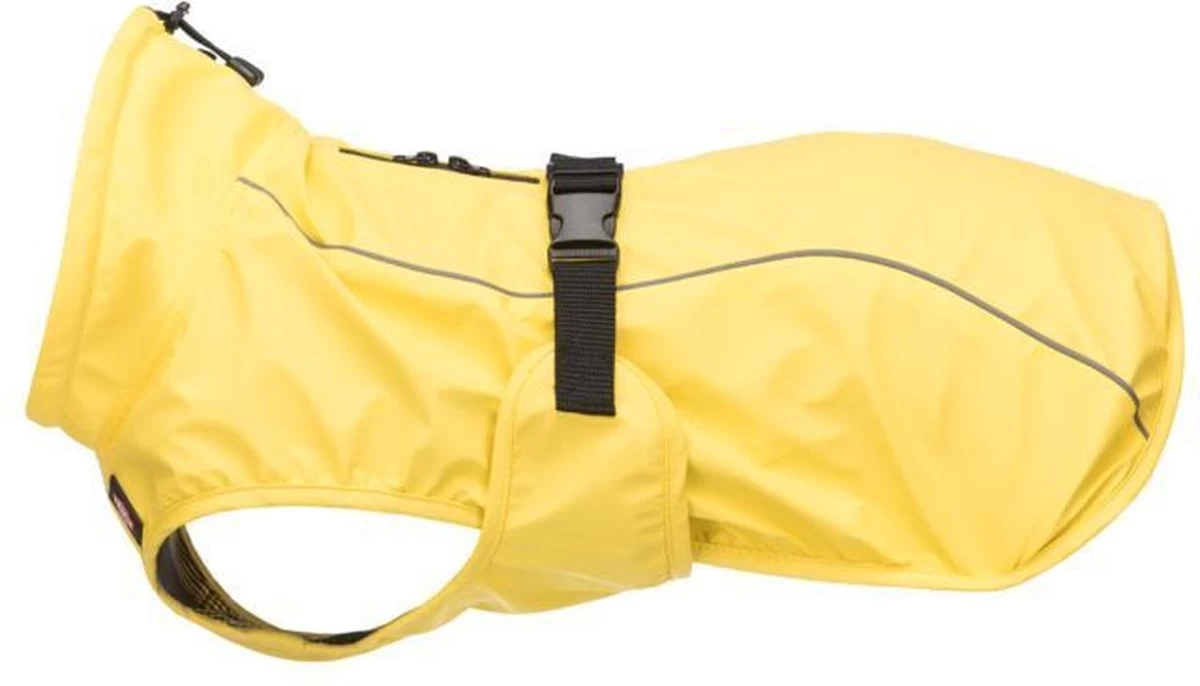 Trixie Regenjas Hond Vimy Geel (RUG 50 CM BUIK 48-66 CM) - Afbeelding 8