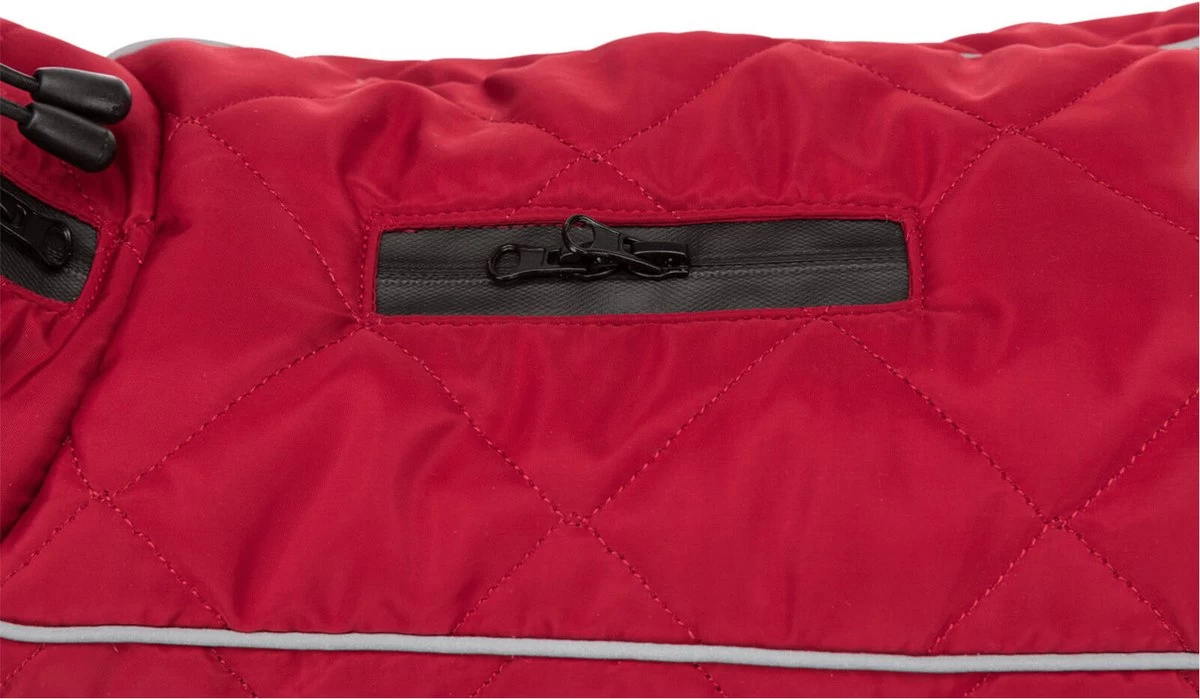 Trixie Hondenjas Minot Rood (RUG 50 CM BUIK 52-76 CM) - Afbeelding 11