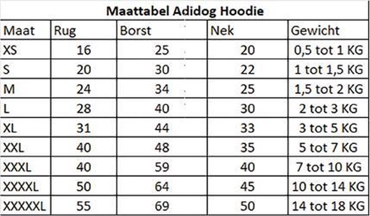 Adidog Hoodie - Hondentrui Maat XXL - Blauw - Hondenkleding - Gewicht Hond 5 Tot 7 KG - Afbeelding 3