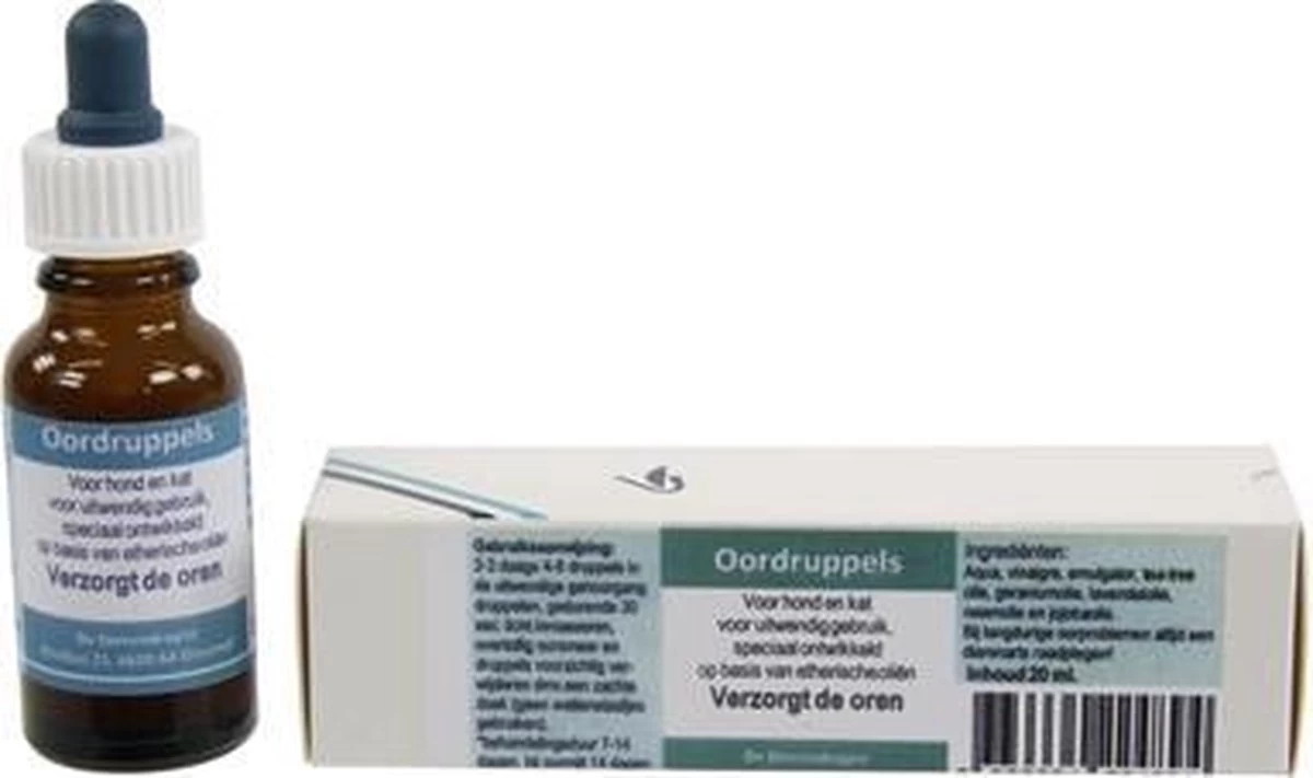 Dierendrogist Oordruppels - 20 Ml - Afbeelding 3