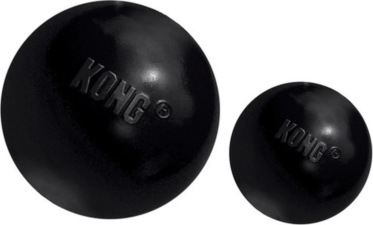 Kong Extreme Bal - Hondenspeelgoed - Zwart - S - Afbeelding 9