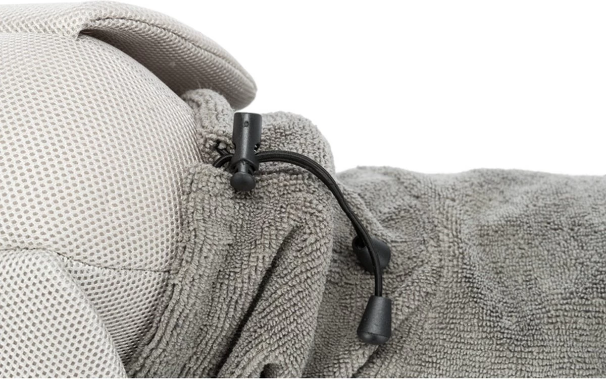 Trixie Hondenbadjas Grijs L - Afbeelding 3