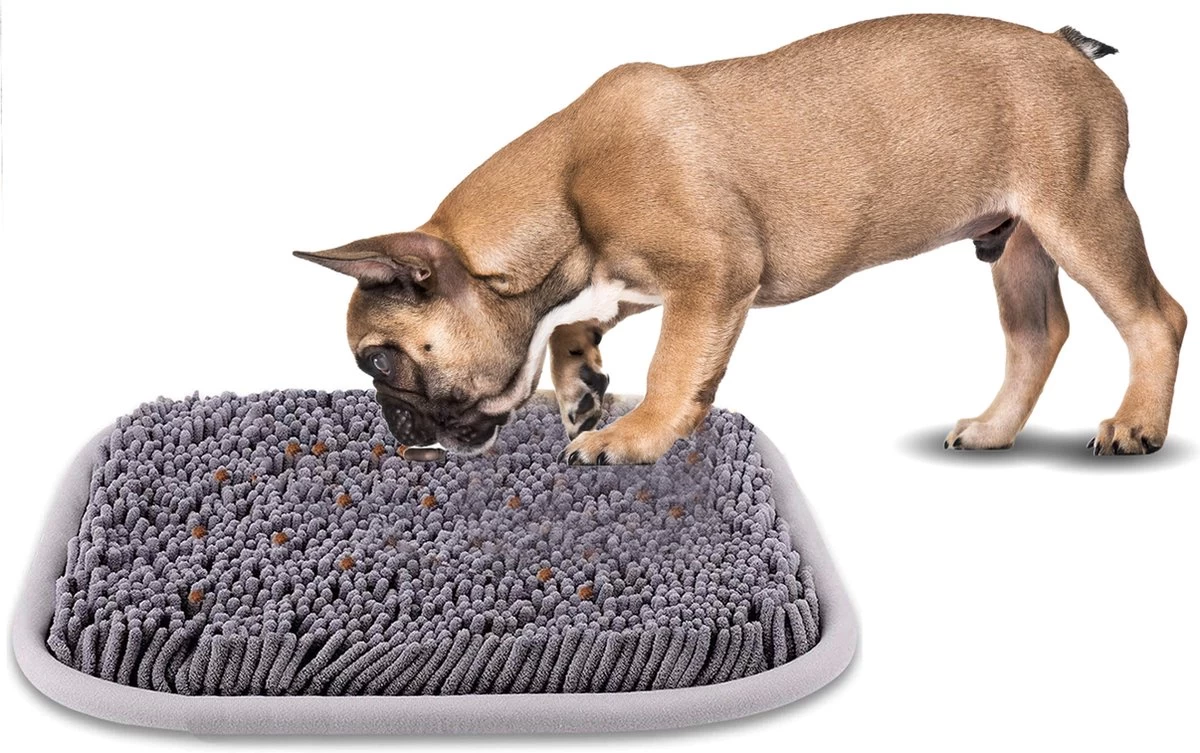 SNOOTS - Snuffelmat Hond - Snuffelmatten Voor Hond En Puppy - Honden Speelgoed Intelligentie - Agility Voor De Hond - Hondentraining - Denkspel Hond - Wasbaar Incl. Zuignappen - Afbeelding 9