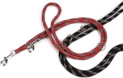 Beeztees - Hondenriem - Verstelbaar - Zwart - 200 Cm X 13 Mm