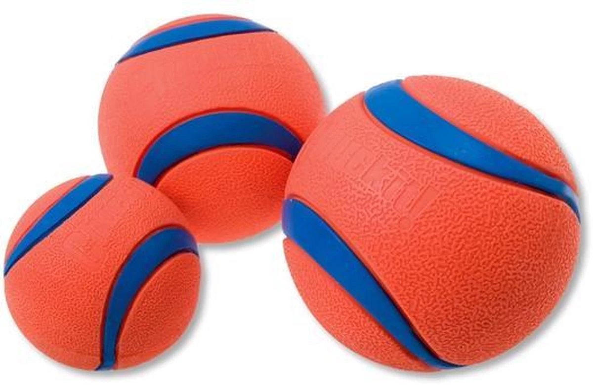 Chuckit! Ultra Ball XL – Honden Speelgoed – Ø 9 Cm – Oranje/Blauw – Apporteerspeelgoed – 1-Pack - Afbeelding 15