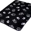 Lovely Nights Vetbed/kleed Blue With 2 Color Print Paw Met Bies 120x75 Rechthoek