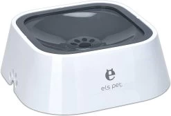 Els Pets Drinkbak Voor Honden - Anti Knoei Drinkbak - 1.5L - Anti Slobberen - Drinkbak Voor In De Auto - Road Refresher - Grijs