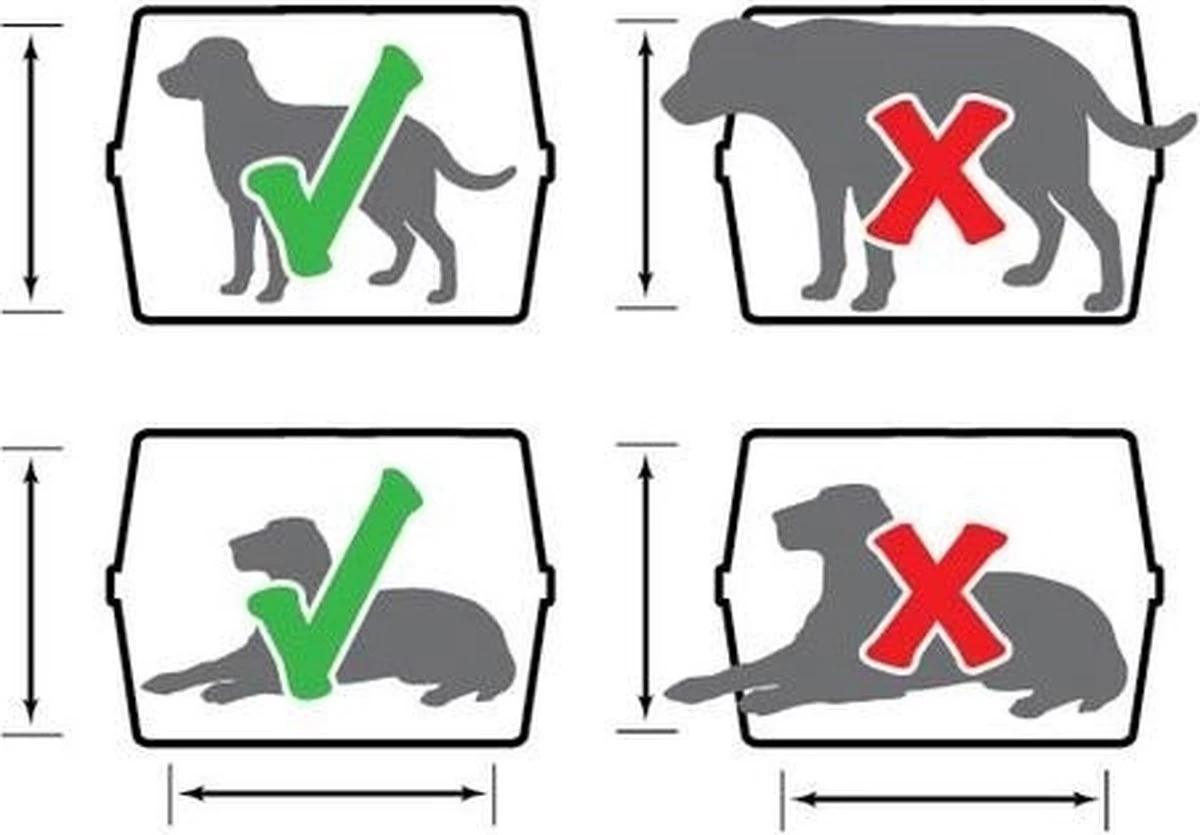 Flamingo - Hondentransportbox Nomad XL - Grijs - 90 X 60 X 74 Cm - Afbeelding 3