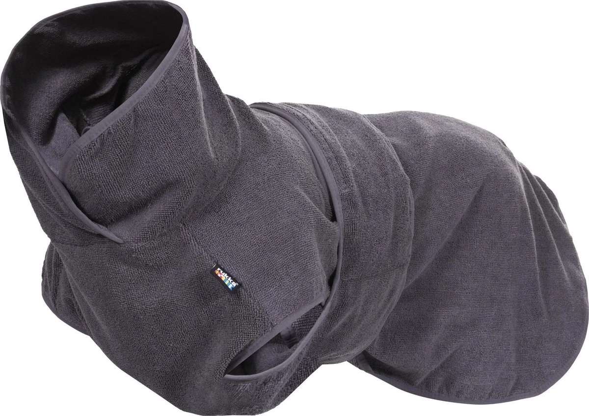 Rukka Pets Micro Light Badjas - Lichtgewicht - Microvezel - Sterk Absorberend - Maat M - Afbeelding 6