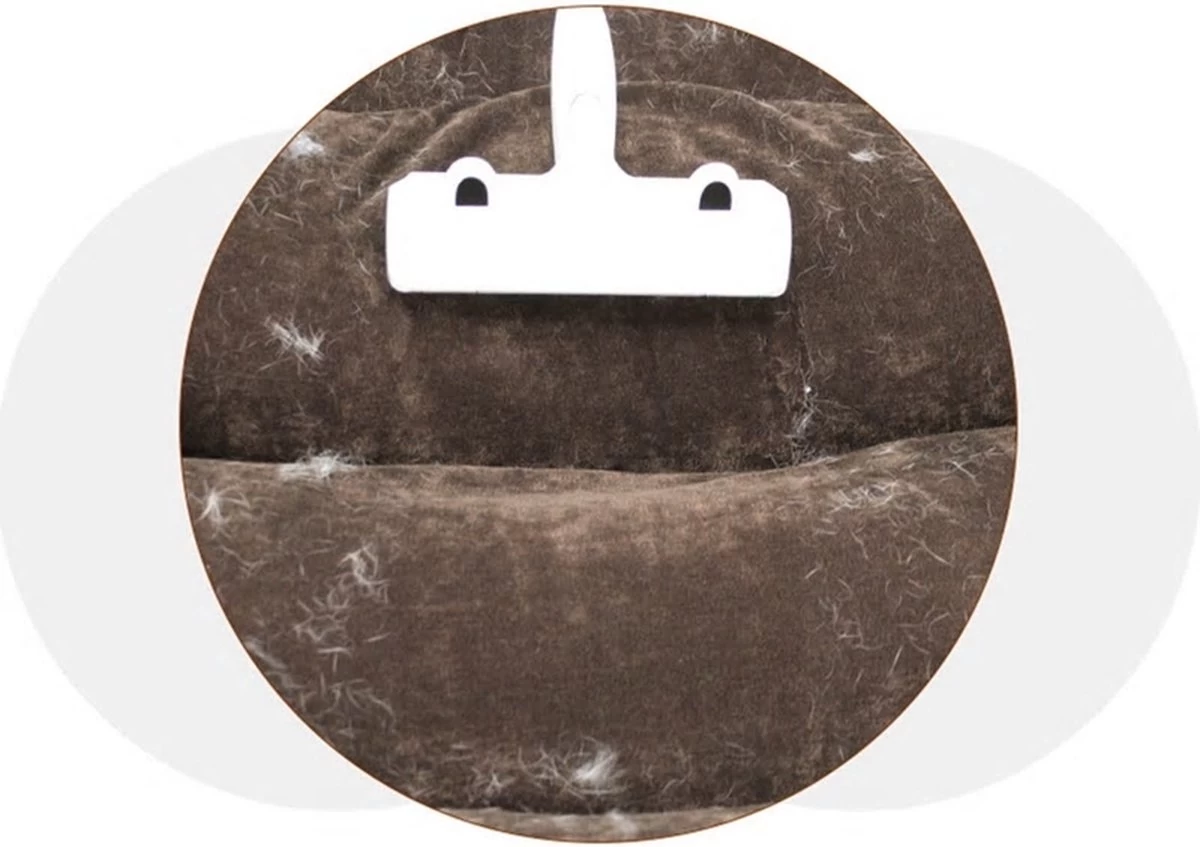 Merkloos Hoogwaardige - Huisdierhaar Verwijderaar - Hondenhaar - Pluizenborstel - Ontharingsborstel - Wit - Afbeelding 7