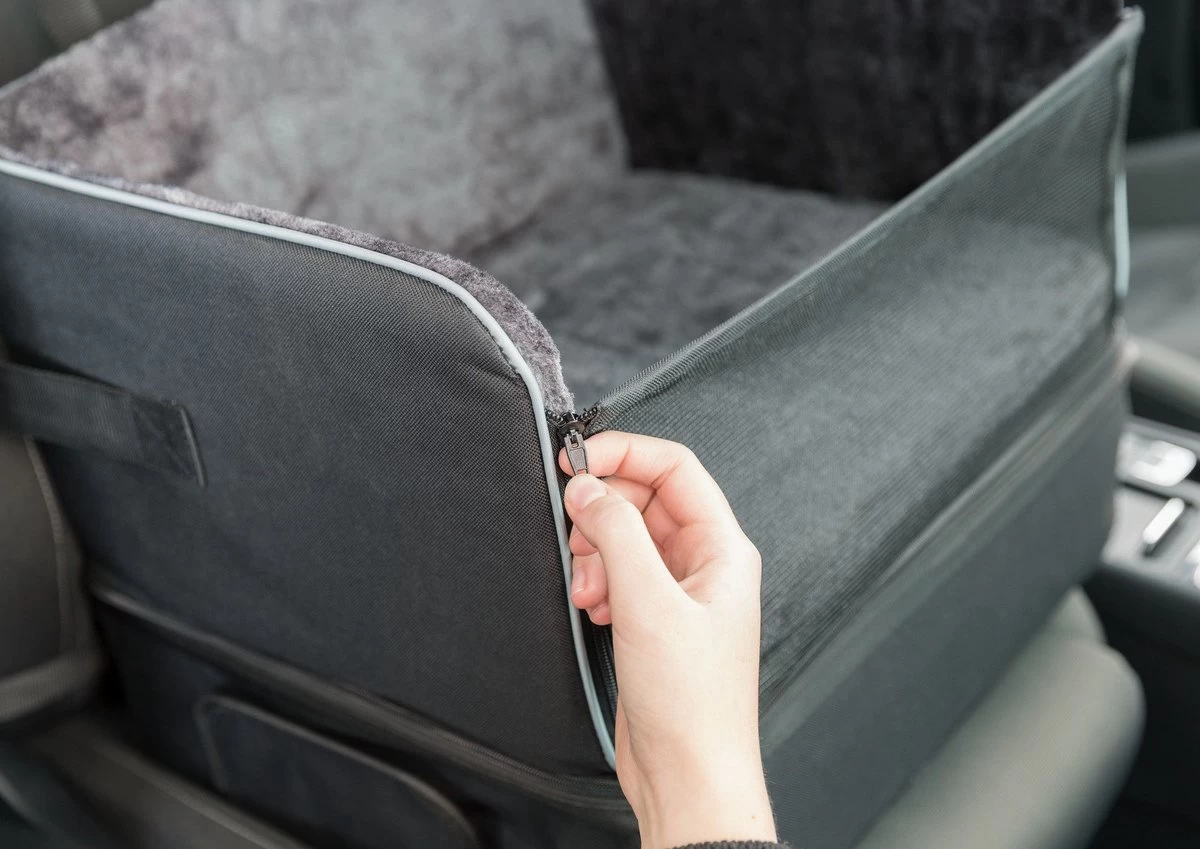 Trixie Autostoel Voor Kleine Honden Zwart - 45X38X37 CM - Afbeelding 11