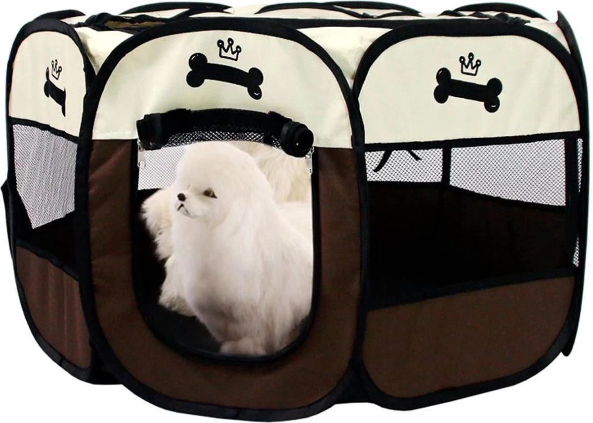 Merkloos Honden Bench - Opvouwbaar - 91 Cm - Geschikt Voor Middelgrote Honden - Afbeelding 7