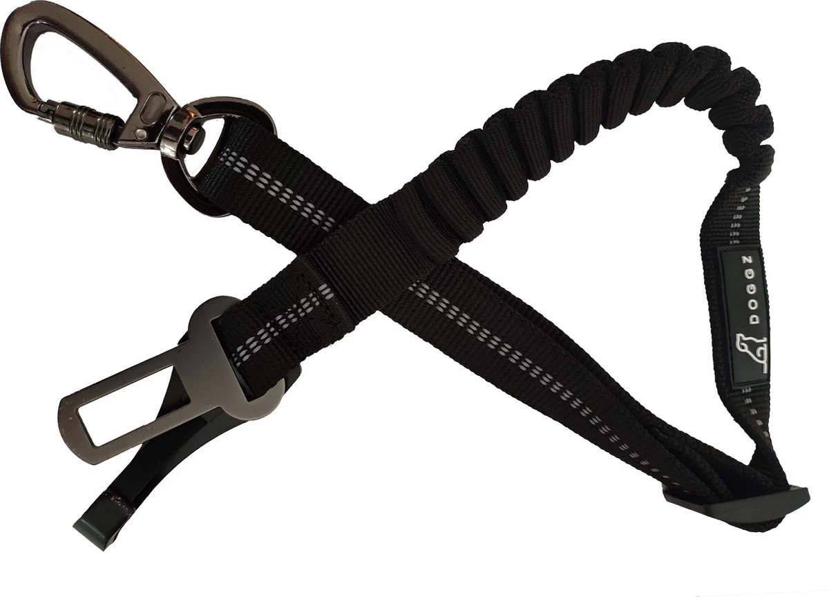 Doggz - Autogordel Hond - Nieuw Past In Alle Auto's Door Kliksysteem En Haak - Extra Stevig - Hondengordel Voor Auto - Honden Autogordel